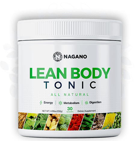 Nagano Lean Body Tonic is an all-natural powder drink supplement packed with nutrients and bioactive ingredients that promote weight loss and boost overall health and wellness.